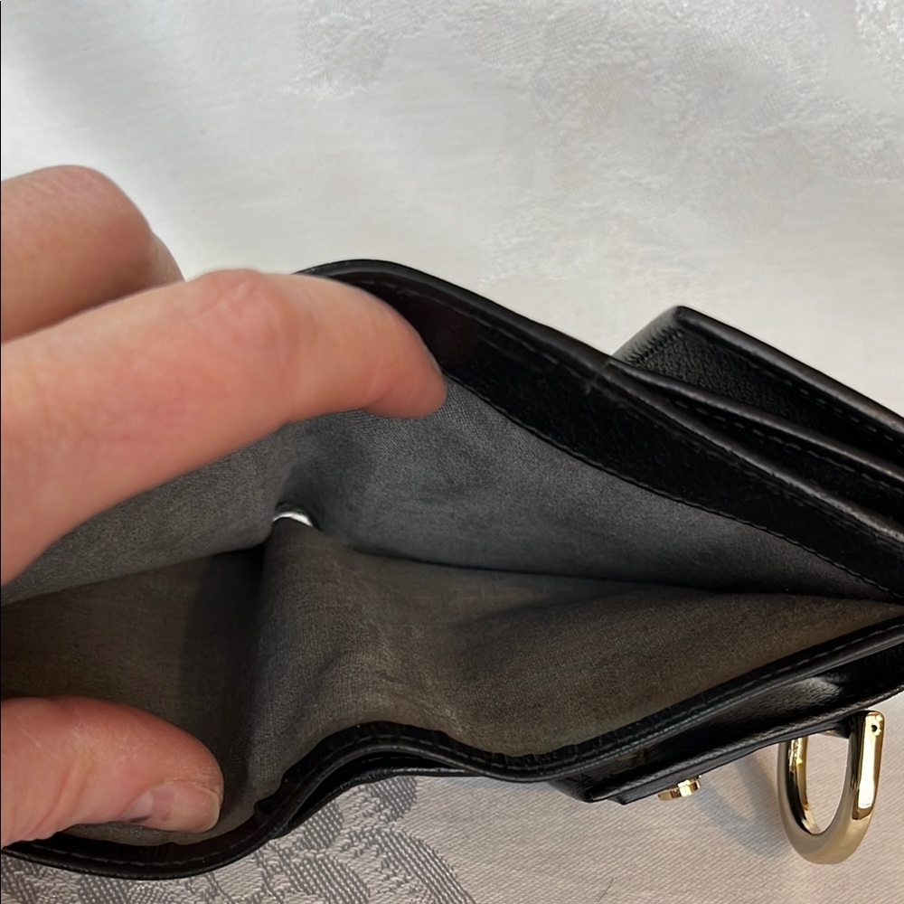 Gucci-Elegant Vintage Black Wallet - Picture 8 of 12